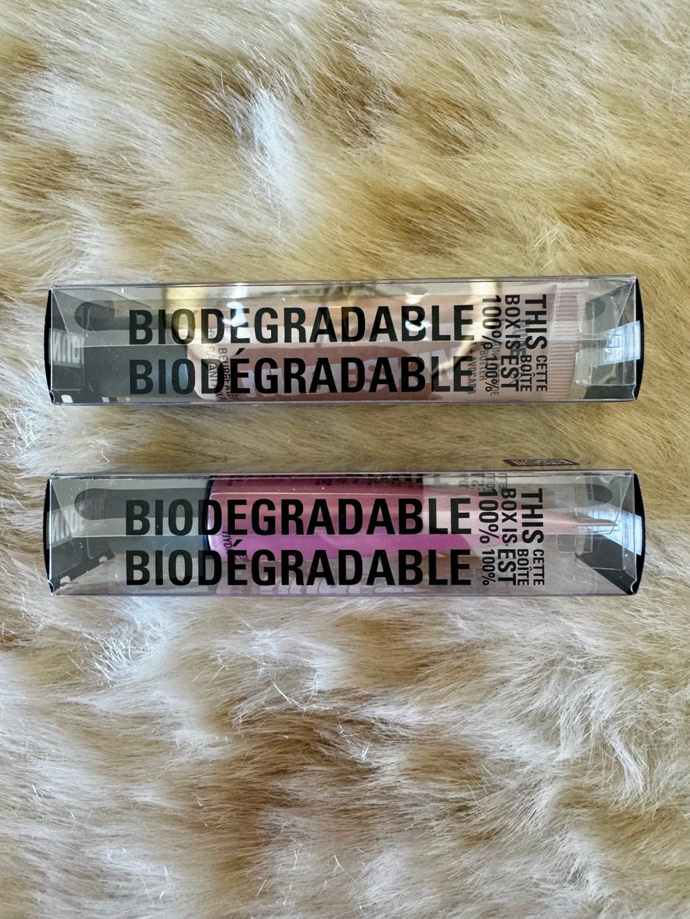 1 set of 2 NUDESKIN NUDESTIX Hydrating Peptide Lip Butters - Picture 5 of 13